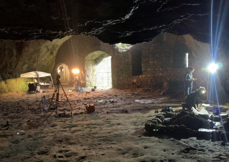 Wogan Cavern Archaeological Excavation