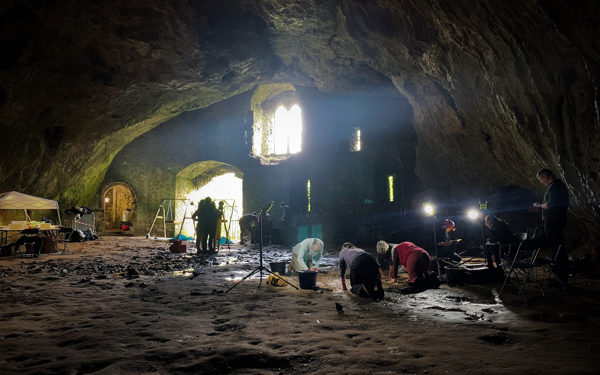 Wogan Cavern, Pembroke Castle